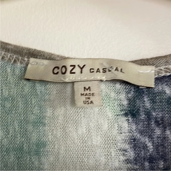 Cozy Casual Multicolor Striped Button-Down Top - Picture 3 of 6